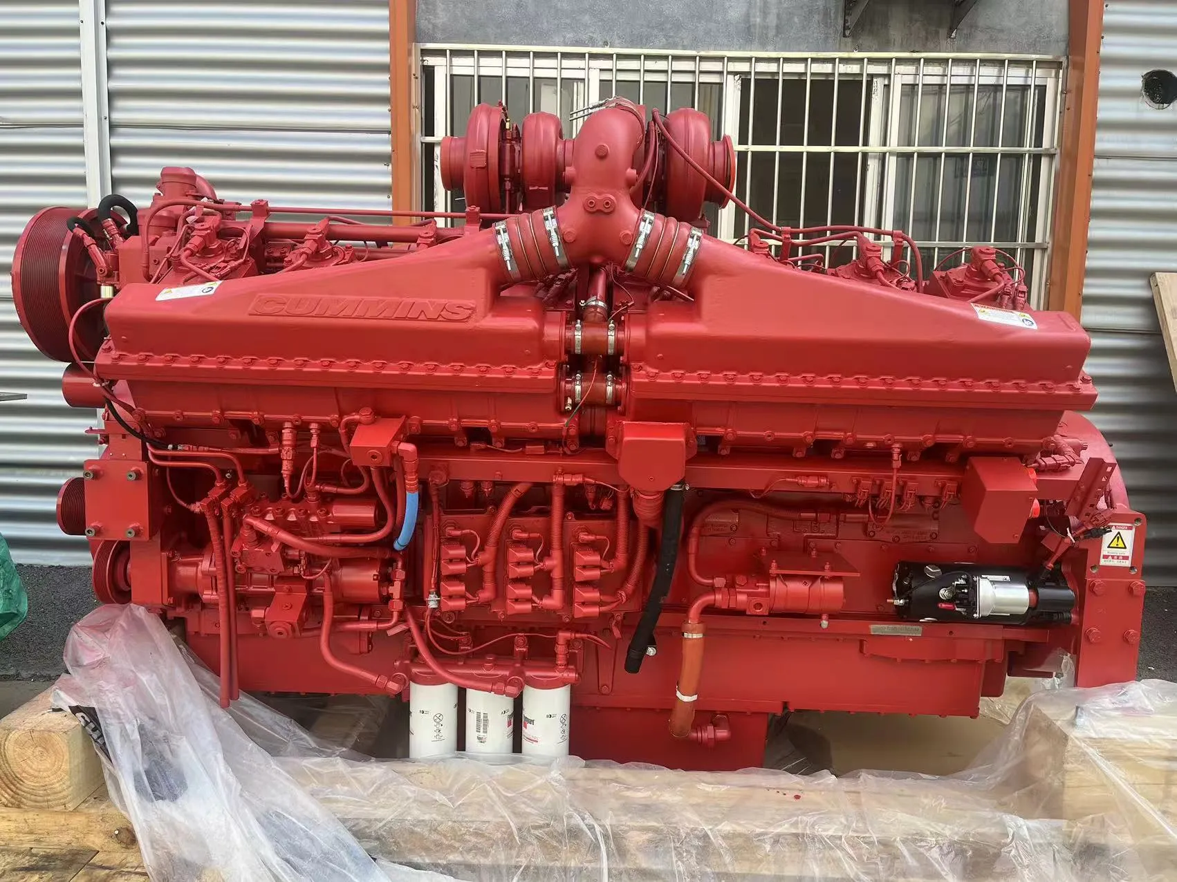 QSK50-P1575Engine demonstration