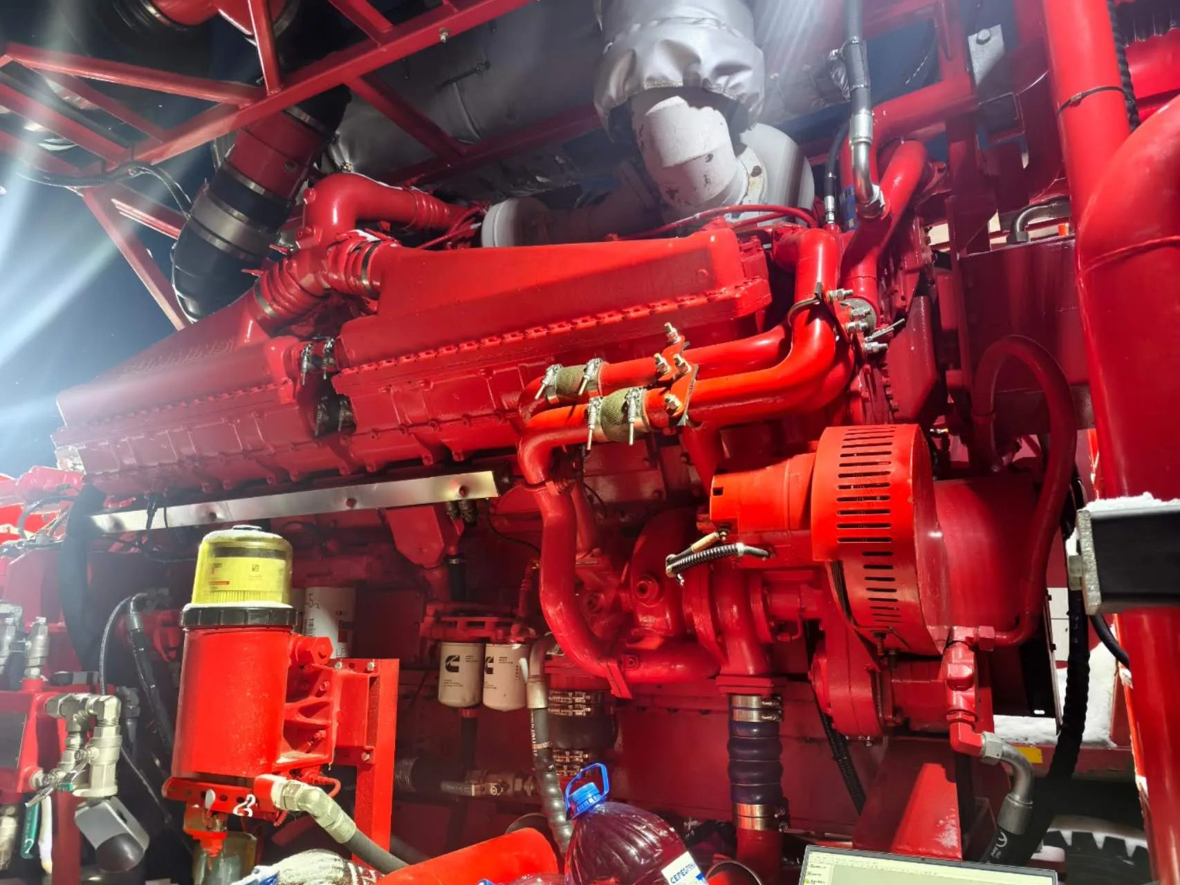 Zofarharmony maintenance personnel are in Russia.